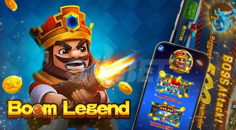 Minh họa chiến thuật bắn cá trong Boom Legend.